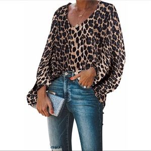 NWT Leopard Tunic